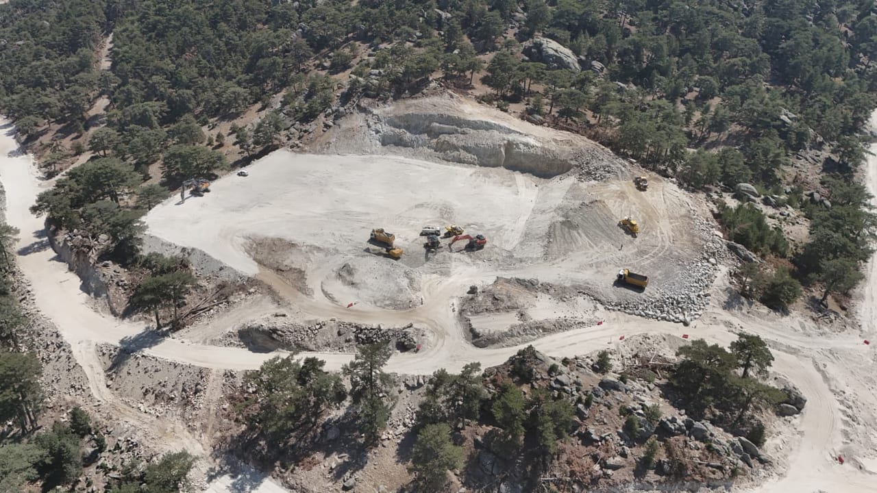 Enerjisa Falpres projesi şantiye fotoğrafı